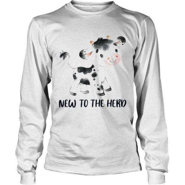 Cow new to the herd t-shirt