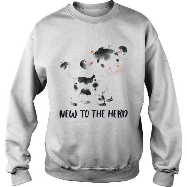 Cow new to the herd t-shirt