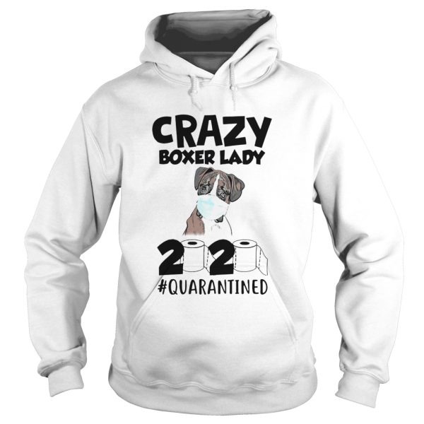 Crazy Boxer Lady 2020 shirt