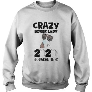 Crazy Boxer Lady 2020 shirt