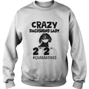 Crazy Dachshund Lady 2020 shirt 2