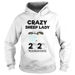 Crazy Sheep lady mask 2020 quarantined toilet paper shirt 1