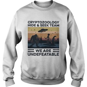 Cryptozoology hide and seek team we are undefeatable vintage shirt 2