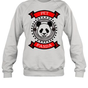 Cute Pet Panda Bear Design shirt