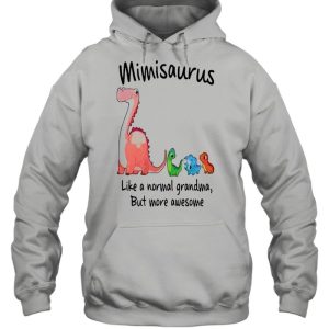 Cute dino saurus mimisaurus like a normal grandma but more awesome shirt 3