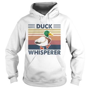 DUCK WHISPERER DUCK VINTAGE RETRO shirt 1