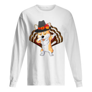 Dabbing Corgi Turkey Thanksgiving Gift shirt