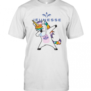 Dabbing Unicorn Mask Jeunesse Logo Coronavirus T-Shirt