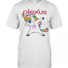 Dabbing Unicorn Mask Plexus Logo Coronavirus T-Shirt