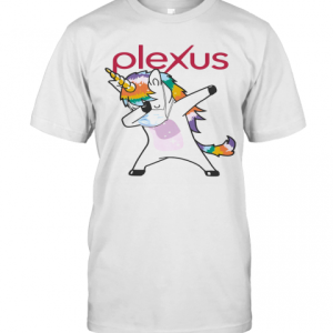 Dabbing Unicorn Mask Plexus Logo Coronavirus T-Shirt