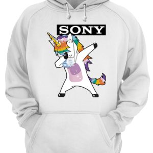 Dabbing Unicorn Mask Sony Logo Coronavirus shirt 3