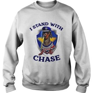 Dachshund I Stand With Chase shirt 2