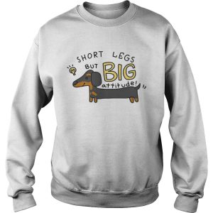 Dachshund Short Legs But Big Attitude shirt 2