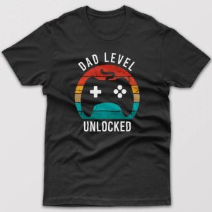 Dad level unlocked – T-shirt