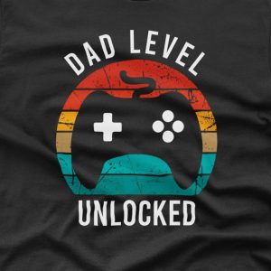 Dad level unlocked – T-shirt