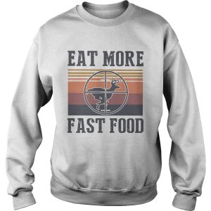 Deer Eat More Fast Food Vintage shirt 2