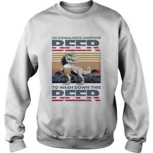 Dinosaur Im Gonna Need Another Beer To Wash Down This Beer Vintage shirt 2