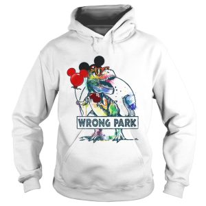 Dinosaur Trex Mickey Mouse Wrong Park shirt