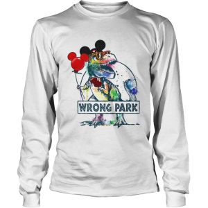 Dinosaur Trex Mickey Mouse Wrong Park shirt