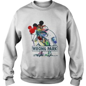 Dinosaur Trex Mickey Mouse Wrong Park shirt 3