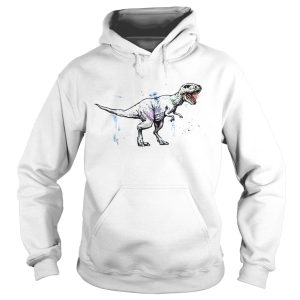 Dinosaurs T Rex Watercolor shirt 1