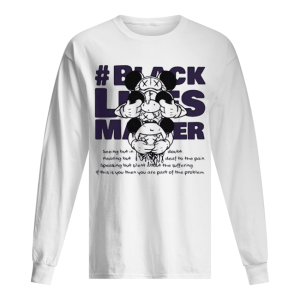 Disney mickey mouse black lives matter shirt 1