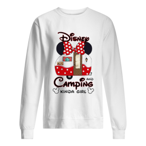 Disney minnie mouse and camping kinda girl shirt 2