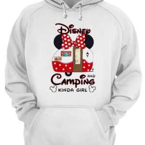 Disney minnie mouse and camping kinda girl shirt 3