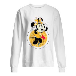 Disney minnie mouse pittsburgh steelers football shirt