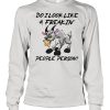 Do I Look Like A freakin People Person Goat Shirt