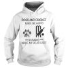 Dogs And Cricket Make Me Happy Humans Make My Head Hurt shirt