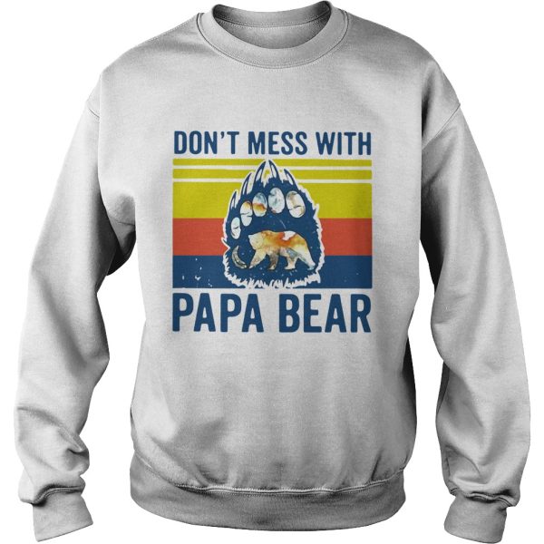 Dont Mess With Papa Bear Vintage shirt