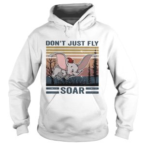 Dont just fly soar elephant vintage retro shirt 1