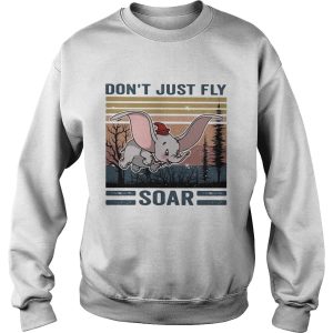 Dont just fly soar elephant vintage retro shirt 2