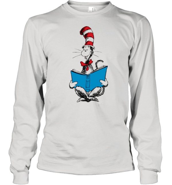 Dr. Seuss Reading Cat Shirt