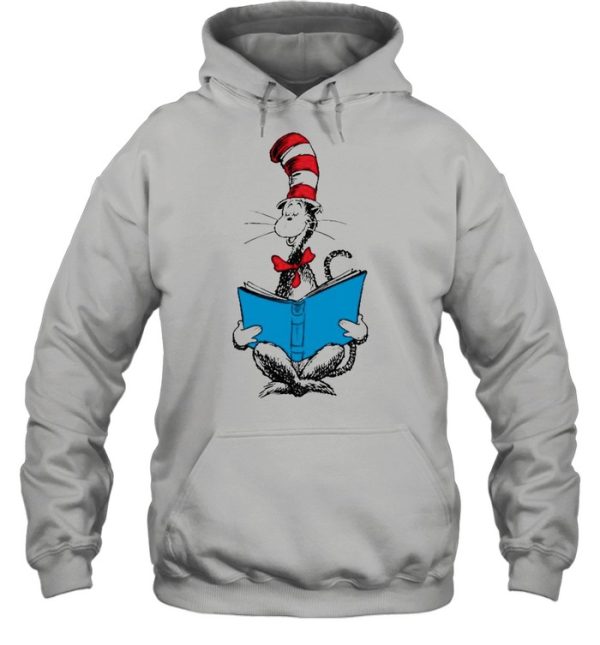 Dr. Seuss Reading Cat Shirt