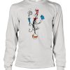 Dr. Seuss The Cat In The Hat Balancing Act Raglan Baseball Shirt