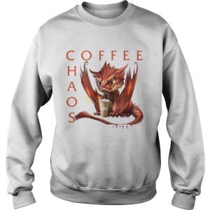 Dragon Running On Coffee Chaos And Cursing shirt 2