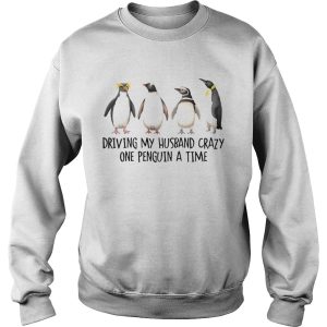 Driving My Husband Crazy One Penguin At A Time shirt 2