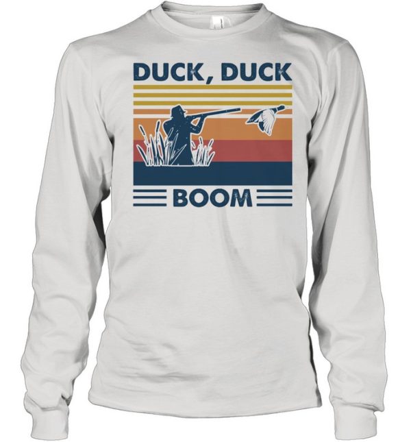 Duck Hunting Duck Duck boom vintage shirt