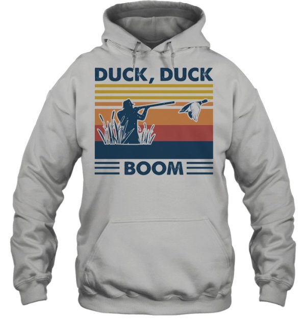 Duck Hunting Duck Duck boom vintage shirt