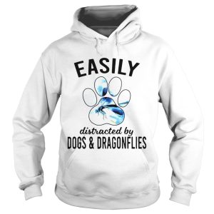 Easily Distracted By Dogs And Dragonflies shirt 1