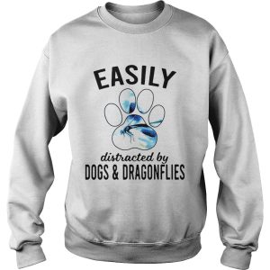 Easily Distracted By Dogs And Dragonflies shirt