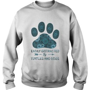 Easily Distracted By Turtles And Dogs shirt 3