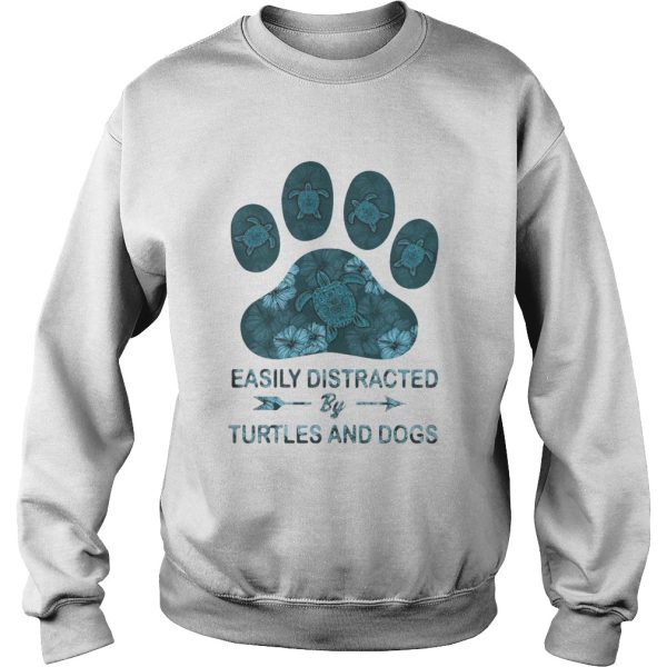 Easily Distracted By Turtles And Dogs shirt