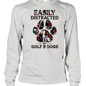 Easily distracted by solf and dogs shirt 1