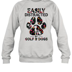 Easily distracted by solf and dogs shirt 2