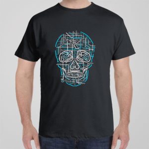 Electric Skull T shirt 1