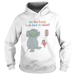 Elephant And Pig Face Mask Are You Ready To Go Back To School shirt