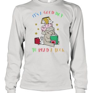 Elephant and Pig its a good day to read a book shirt